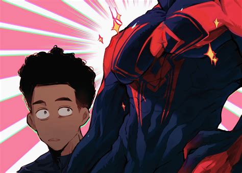 spiderman into the spiderverse porn|Miles Morales Porn comics, Rule 34, Cartoon porn